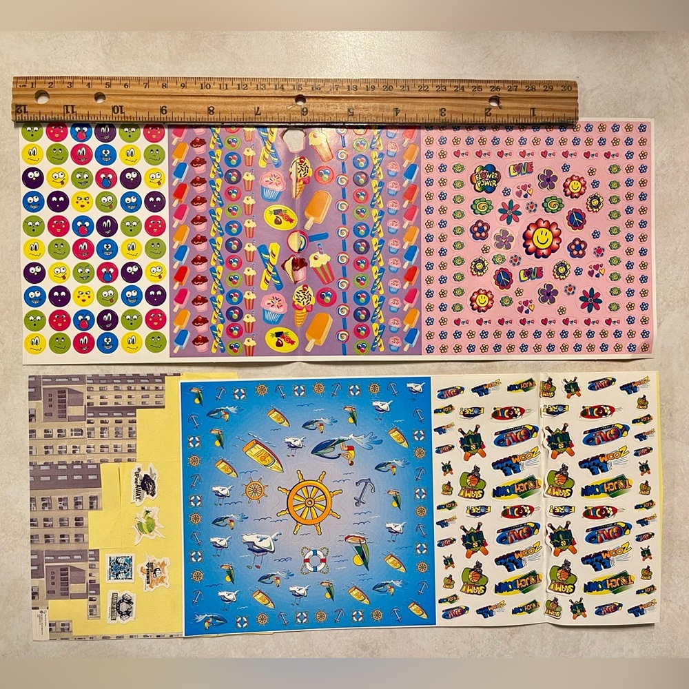 Colorful Assorted Sticker Sheets - Picture 6 of 10